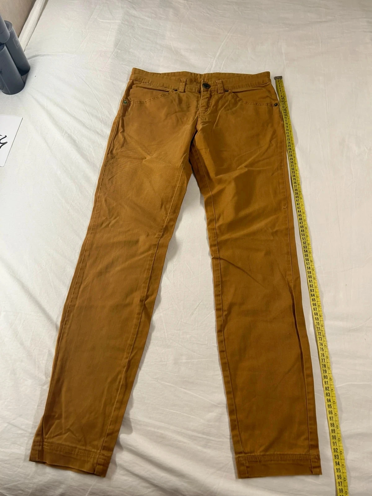 Jean marron vintage stile benetton